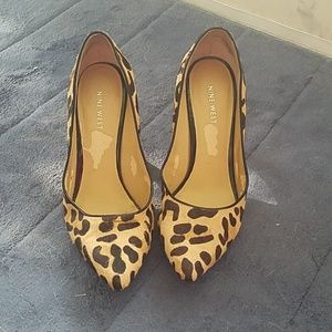 Nine West Leopard Pumps Size 8